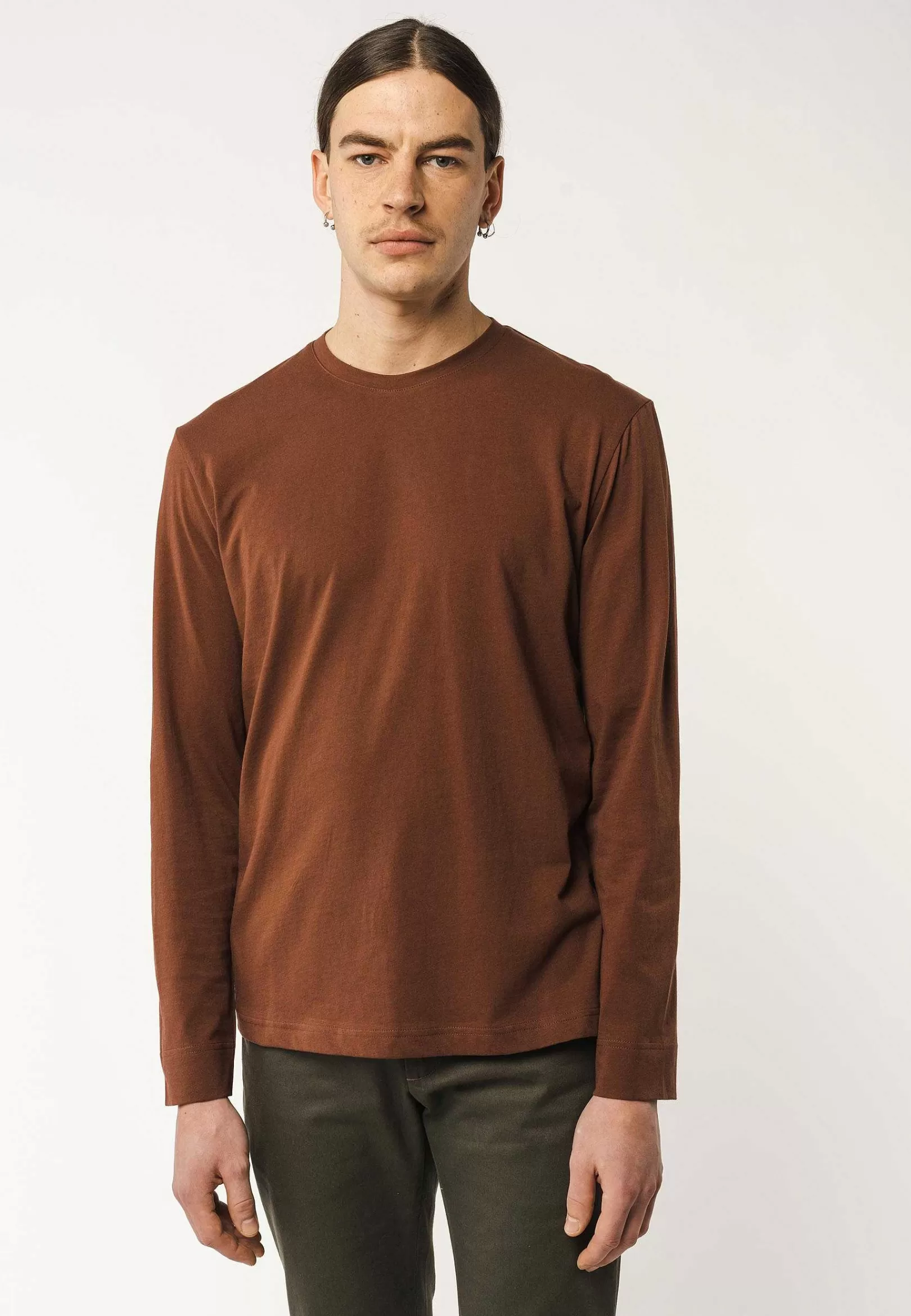 Shop Basic Langarmshirt Jerin Herren Shirts & Tops