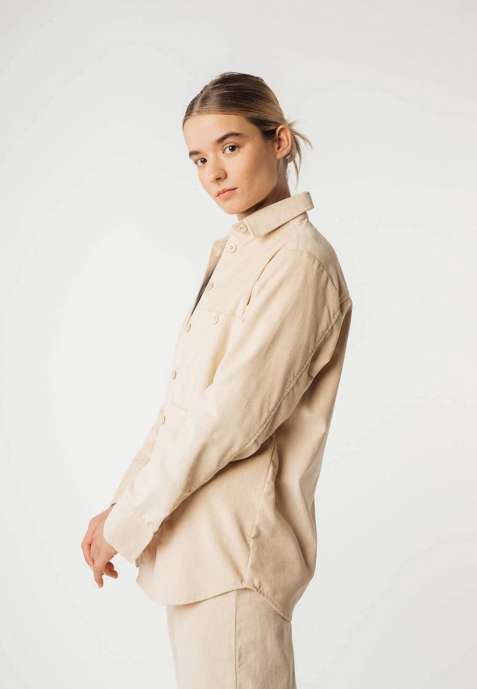 New Cord Overshirt Jiya Damen Blusen