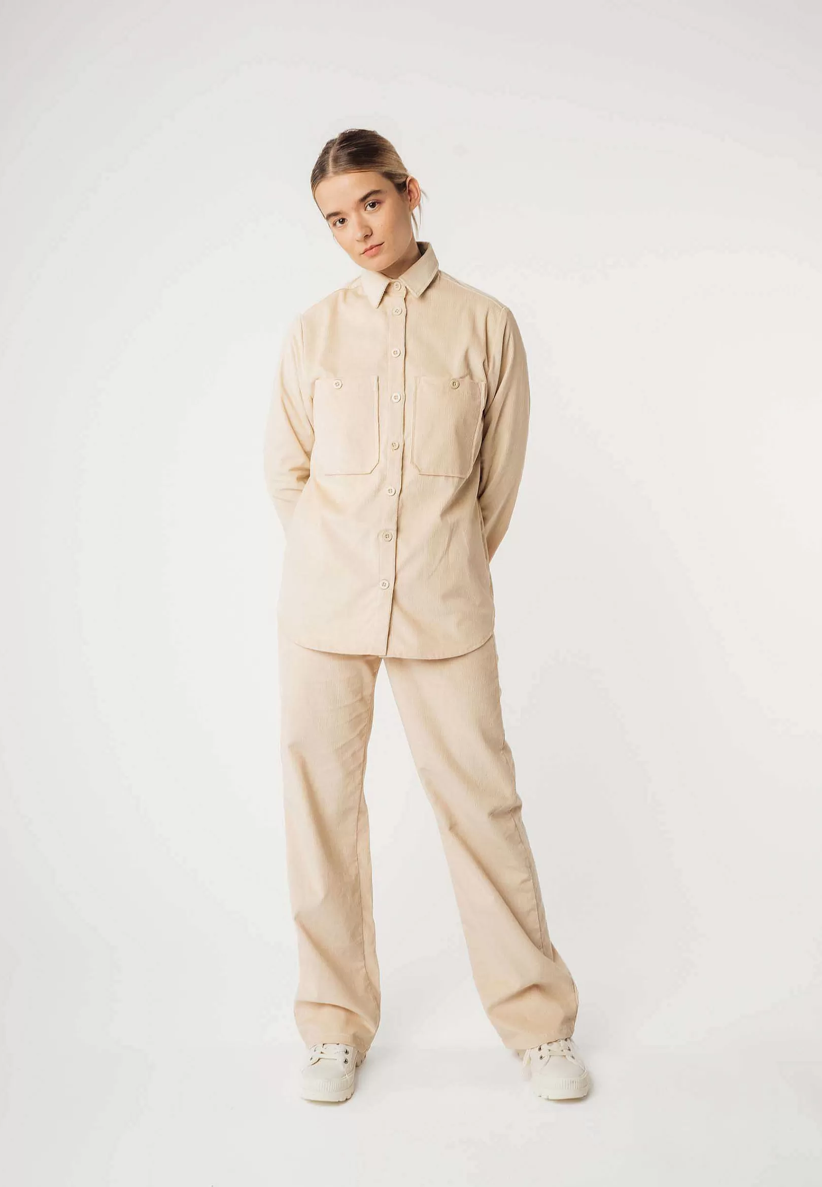 New Cord Overshirt Jiya Damen Blusen