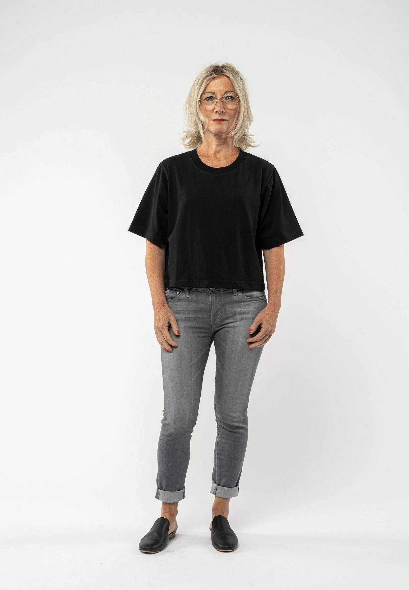 Best Cropped T-Shirt Jandra Damen Shirts & Tops