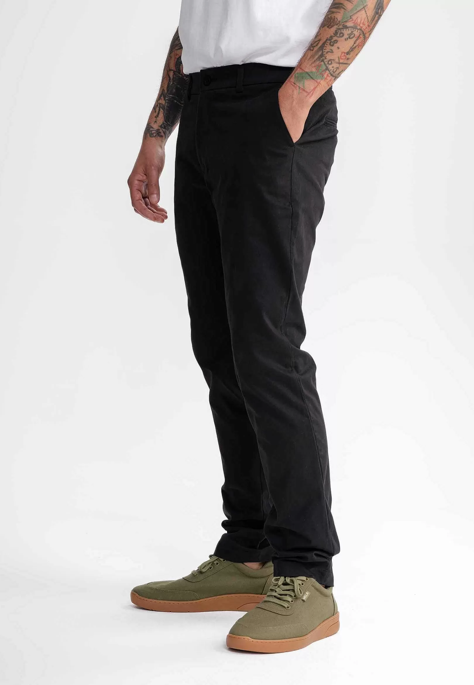 Best Sale Herren Chinohose Mit Normaler Passform Ranjith Herren Hosen