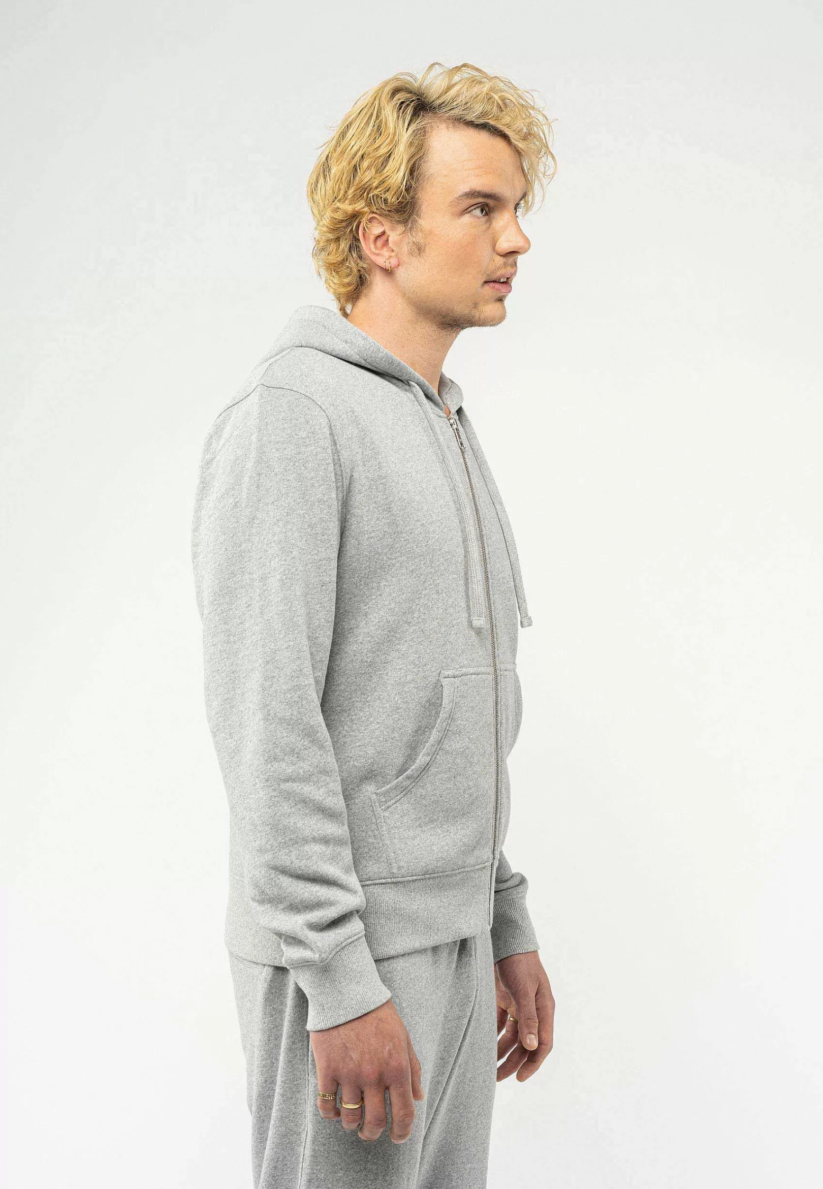 Discount Hoodiejacke Mit Reisverschluss Devadas Herren Sweat