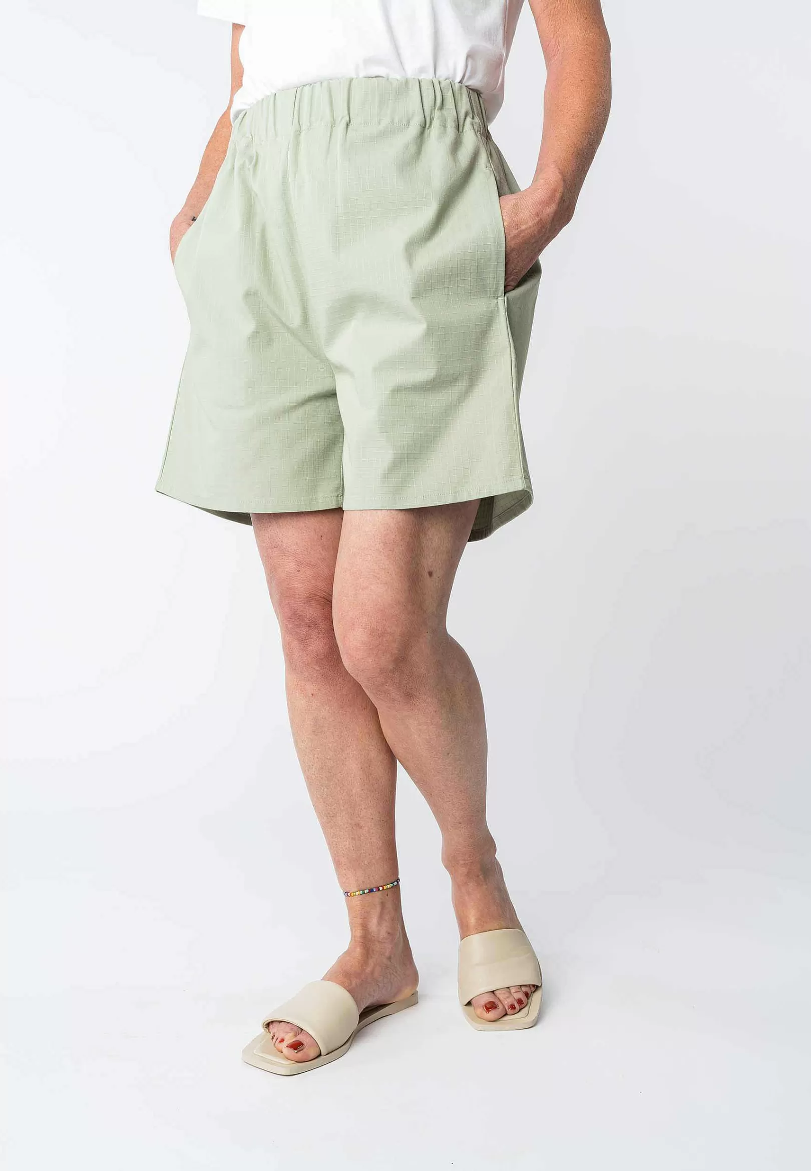 Cheap Shorts Mit Elastischem Bund Rila Damen Hosen