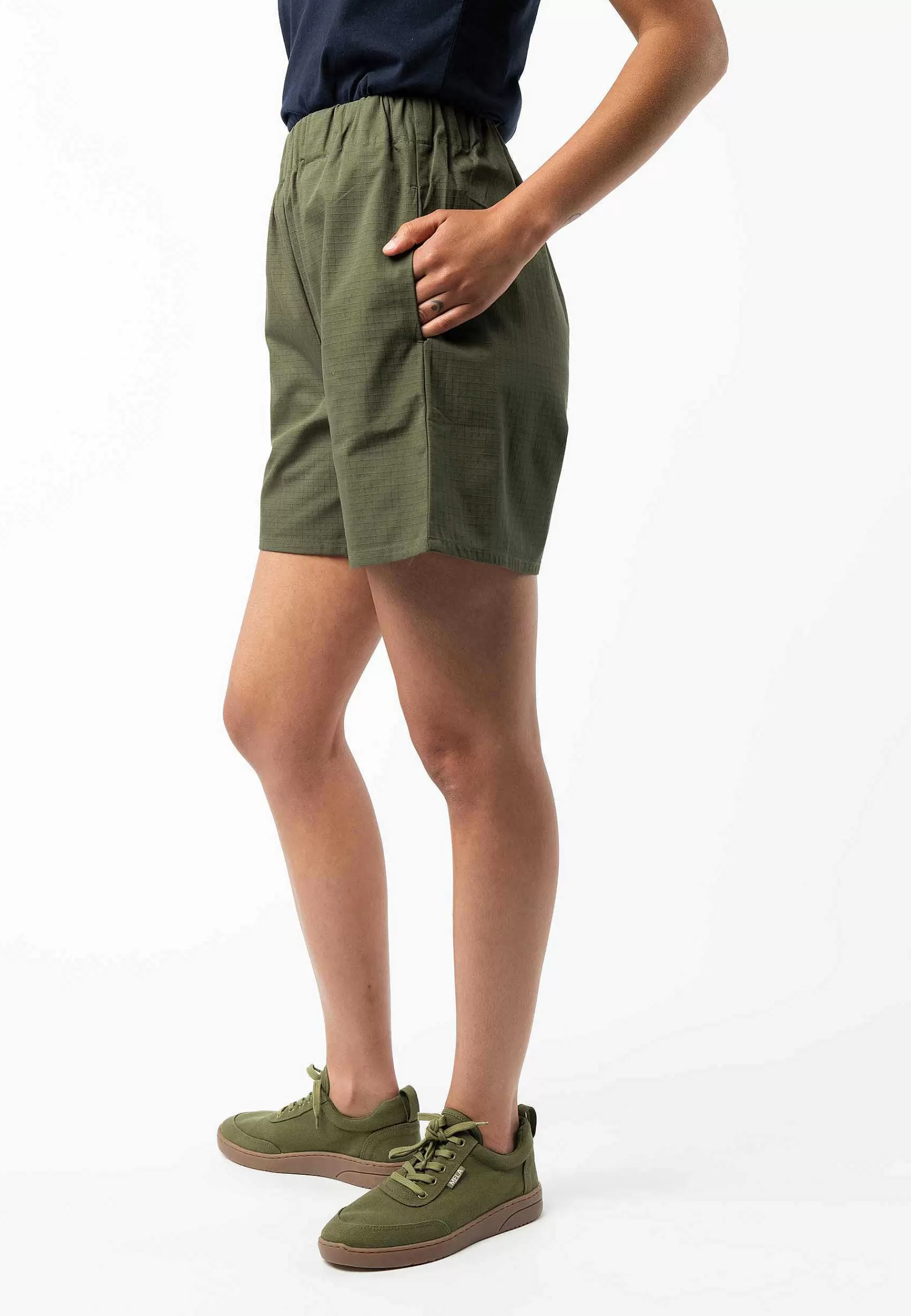 Flash Sale Shorts Mit Elastischem Bund Rila Damen Hosen