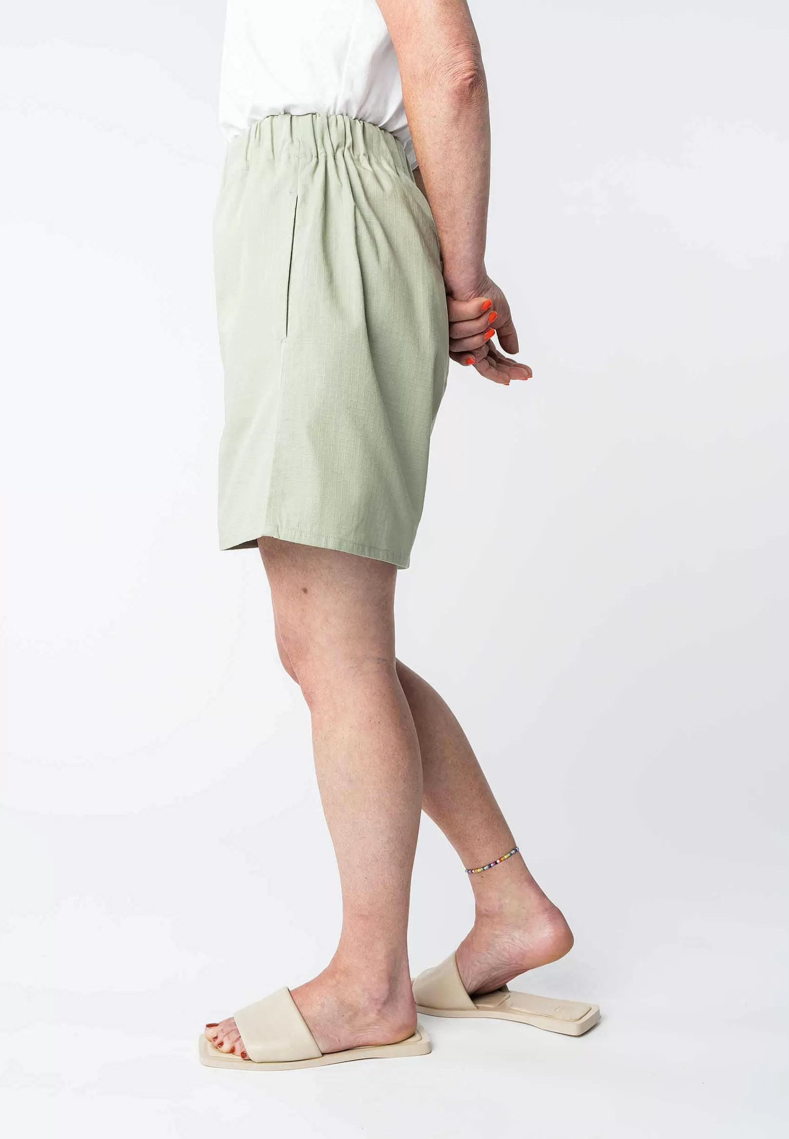 Cheap Shorts Mit Elastischem Bund Rila Damen Hosen