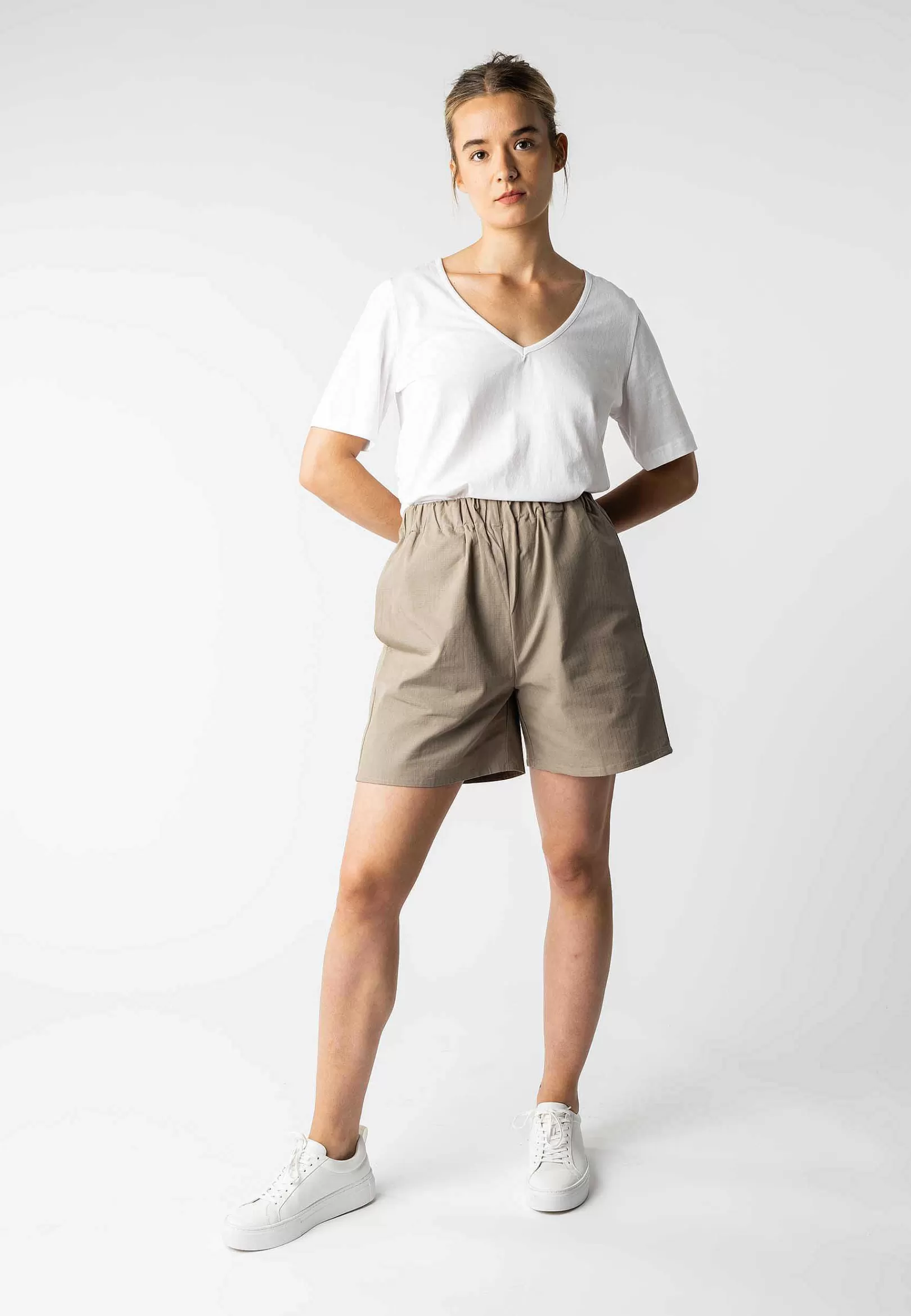 Clearance Shorts Mit Elastischem Bund Rila Damen Hosen