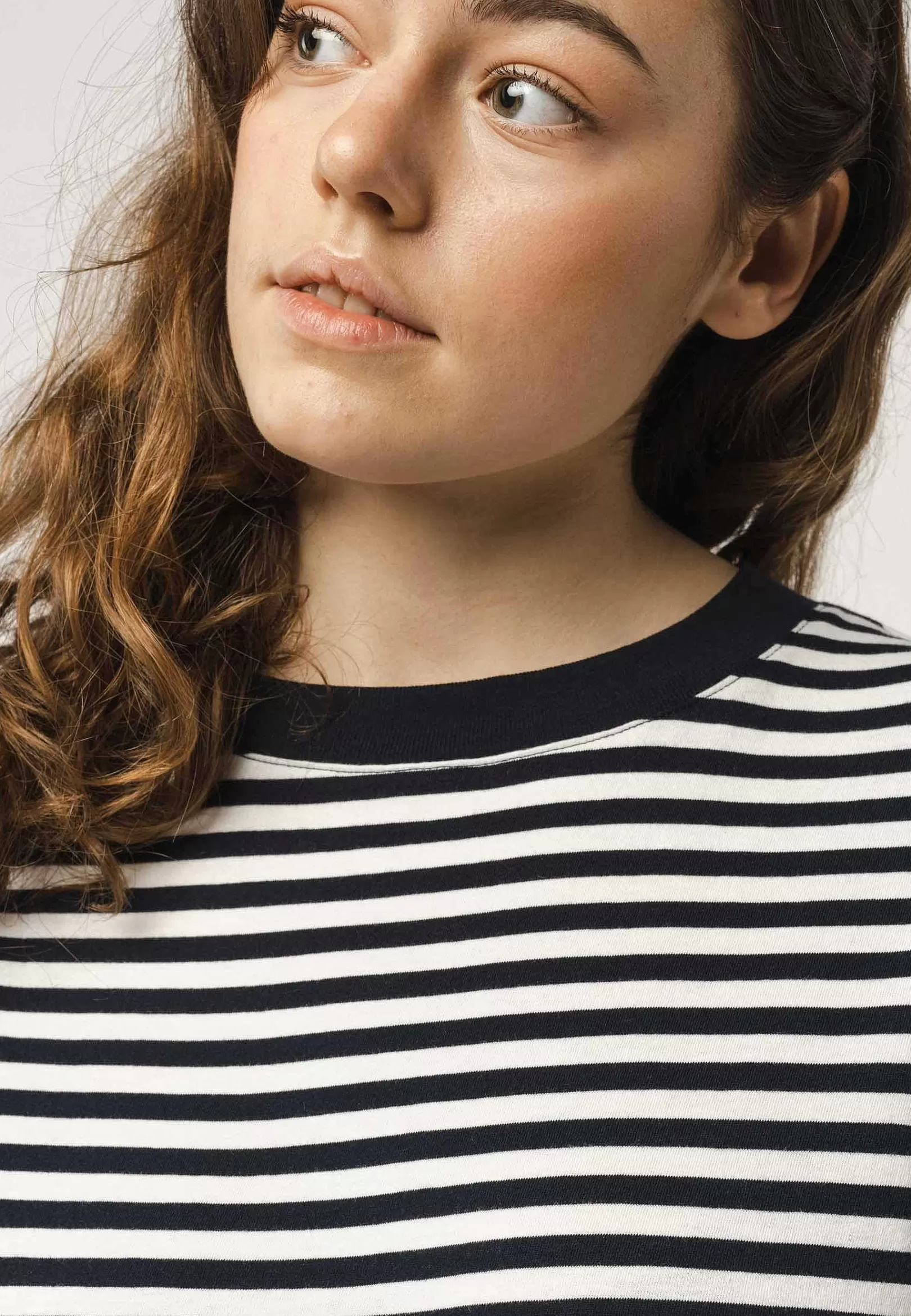 Outlet T-Shirt Khira Stripes Damen Shirts & Tops