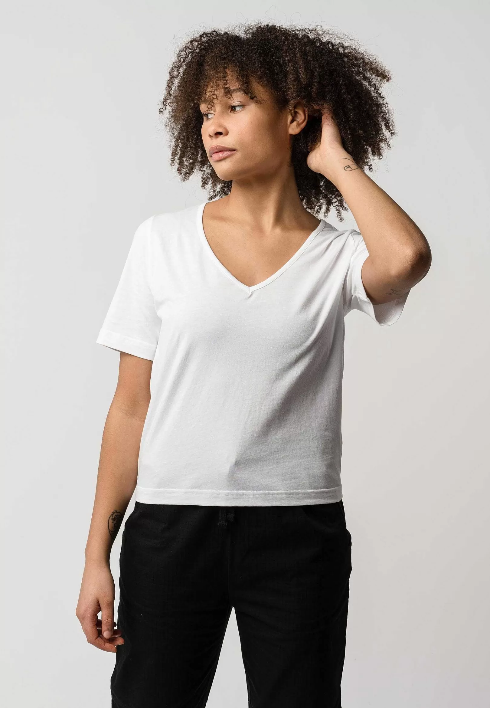 Hot V-Neck T-Shirt Lali Bundle Damen Bundles